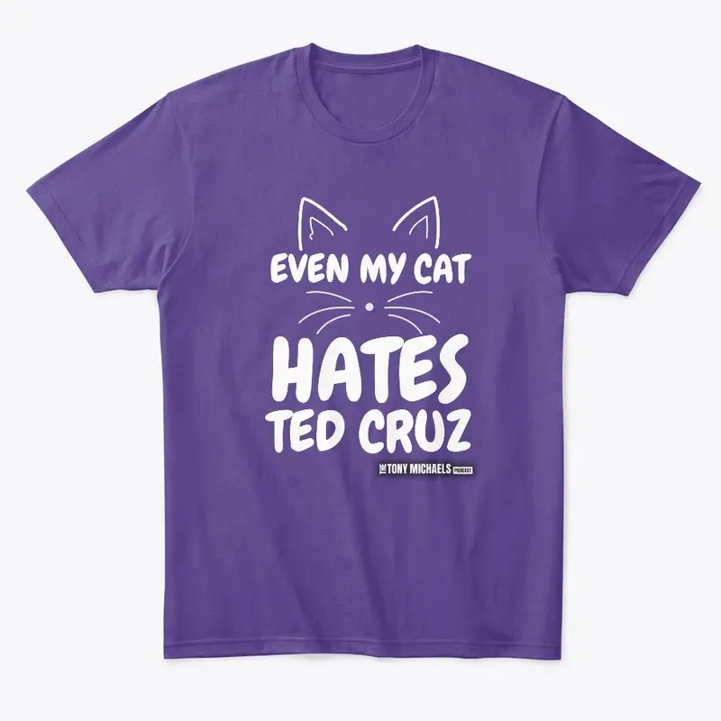 MY CAT HATES TED T-SHIRT