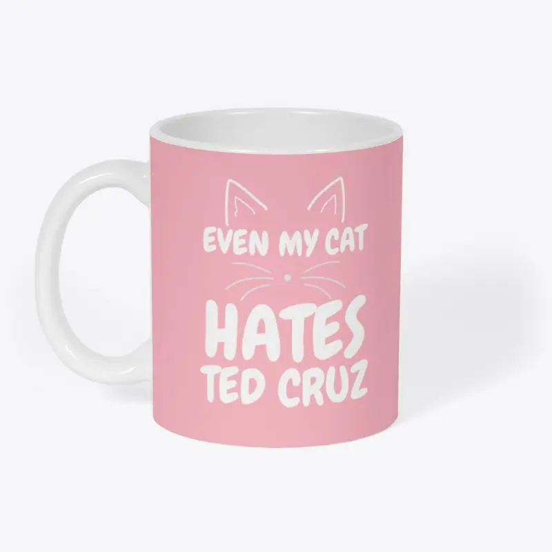 MY CAT HATES TED MUG